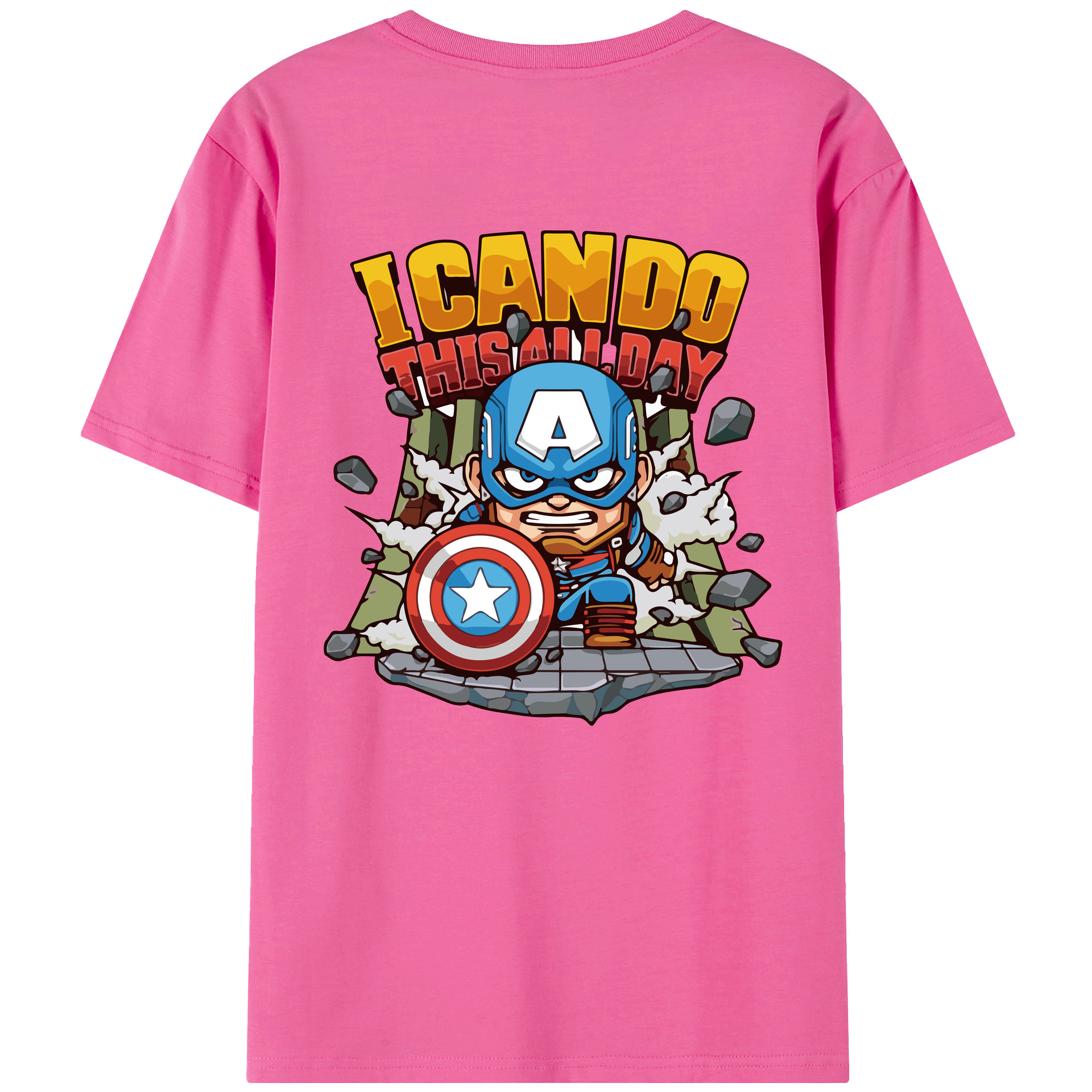 （画像用） アベンジャーズ The Avengers レディース半袖Tシャツ(バックプリント)